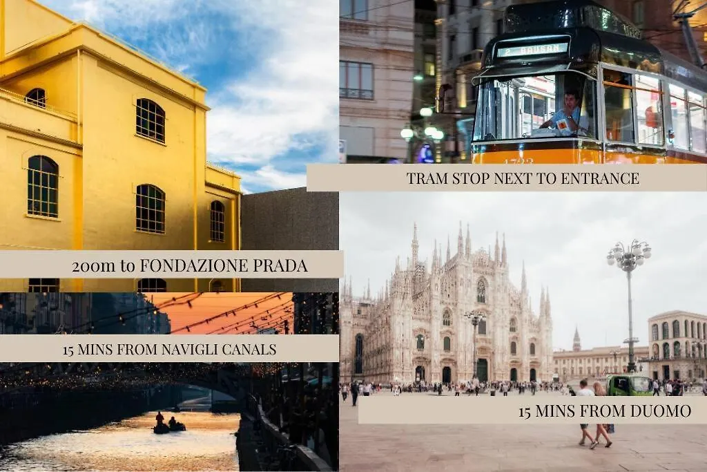 Bastia Rm Scalo Romana Prada Bocconi Ieo Ied Forum Assago Duomo15Min Milan Italy